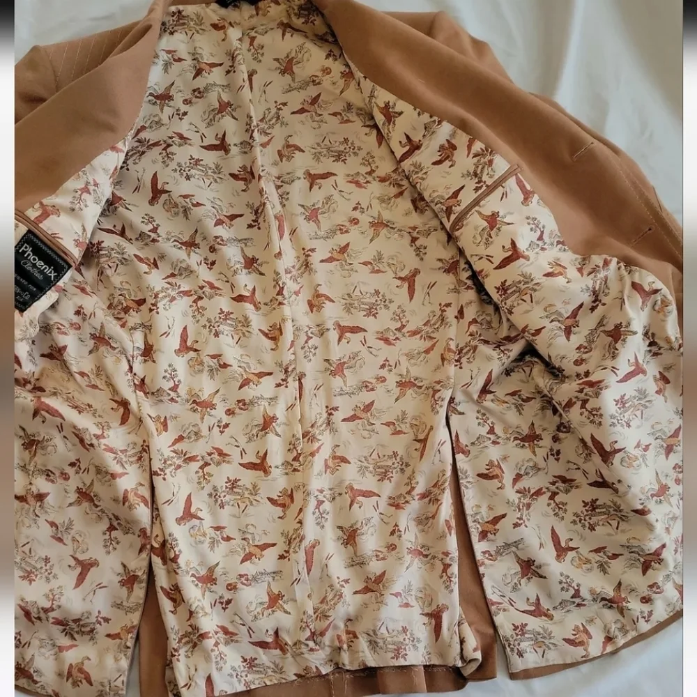 Vintage 70s Phoenix Clothes Hunting Jacket/Blazer W/ POCKETS